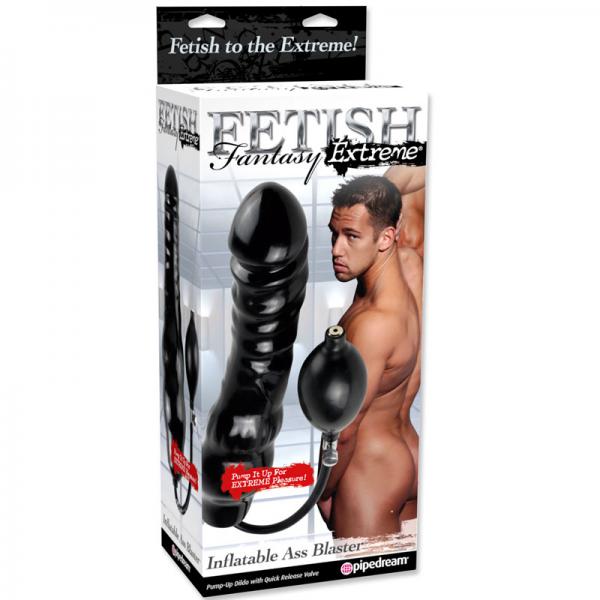 Fetish Fantasy Extreme Inflatable Ass Blaster Black