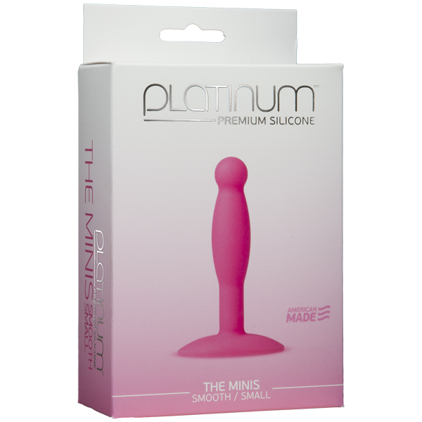 Platinum Premium Silicone The Minis Smooth Small Pink