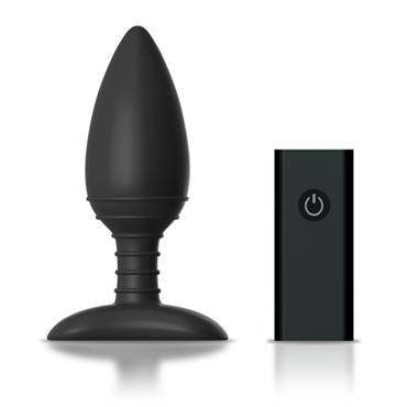Nexus Ace Remote Control Medium Butt Plug Black