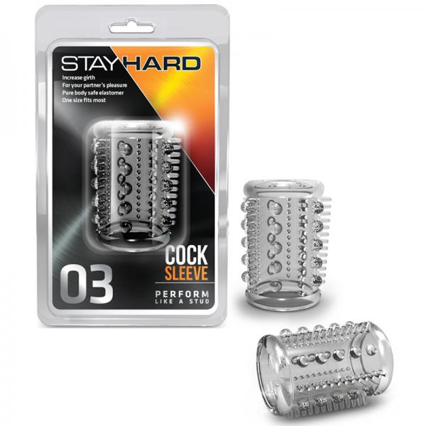 Stay Hard Cock Sleeve 03 Clear