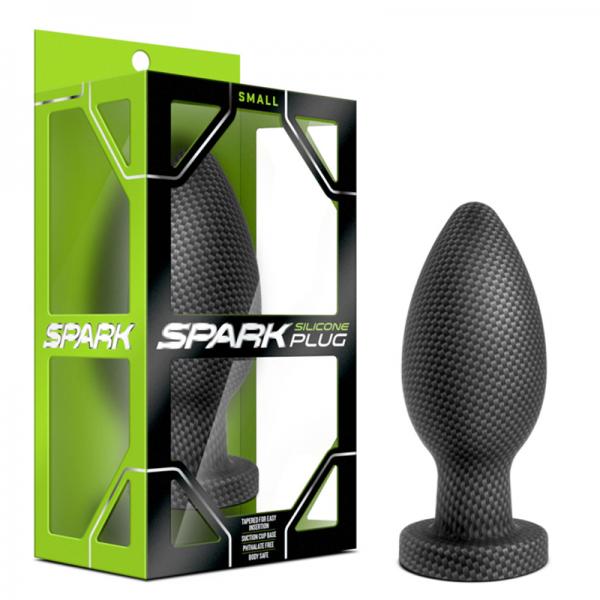 Spark - Silicone Plug - Small - Carbon Fiber