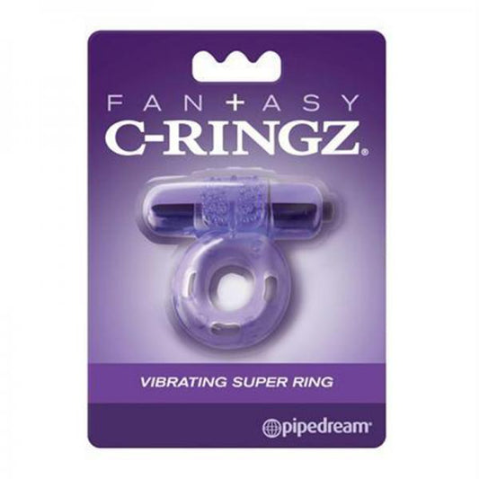 Fcr - Fantasy C-ringz Vibrating Super Ring Purple