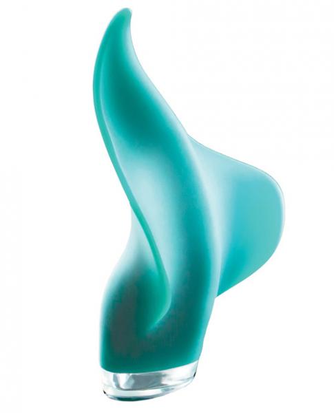 Mimic 3 Speeds 8 Function Rechargeable Silicone Seafoam