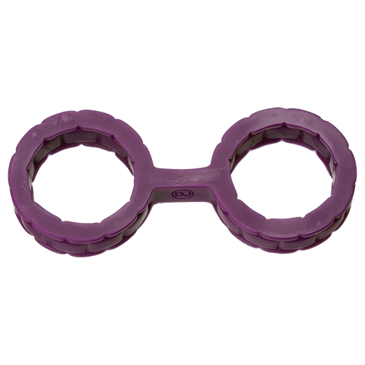 Japanese Bondage Silicone Cuffs Small Purple
