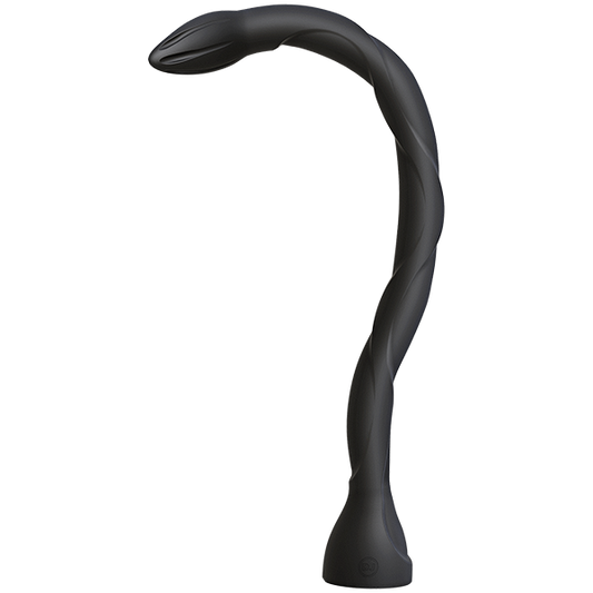 Kink The Serpent Anal Snake 20 inches Silicone Black