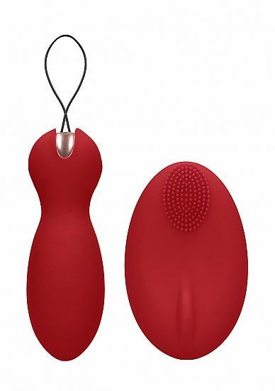 Elegance Dual Vibrating Toys - Vibrating Remote Control & Kegel Balls - Red
