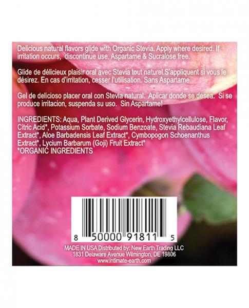 Intimate Earth Natural Flavor Glide Cheeky Apples .1oz