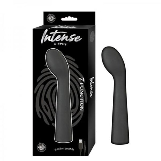 Intense G Spot 7 Function Rechargeable Silicone Waterproof Black