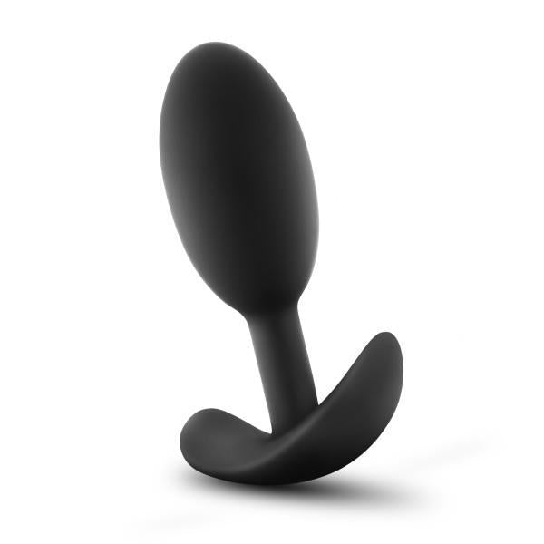 Luxe Wearable Vibra Slim Plug Medium Black