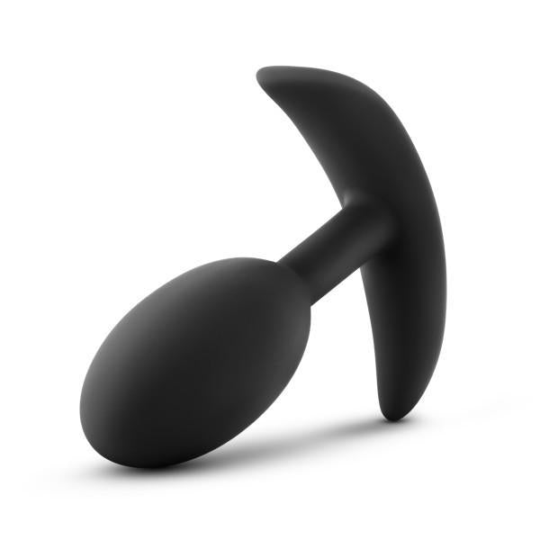 Luxe Wearable Vibra Slim Plug Medium Black