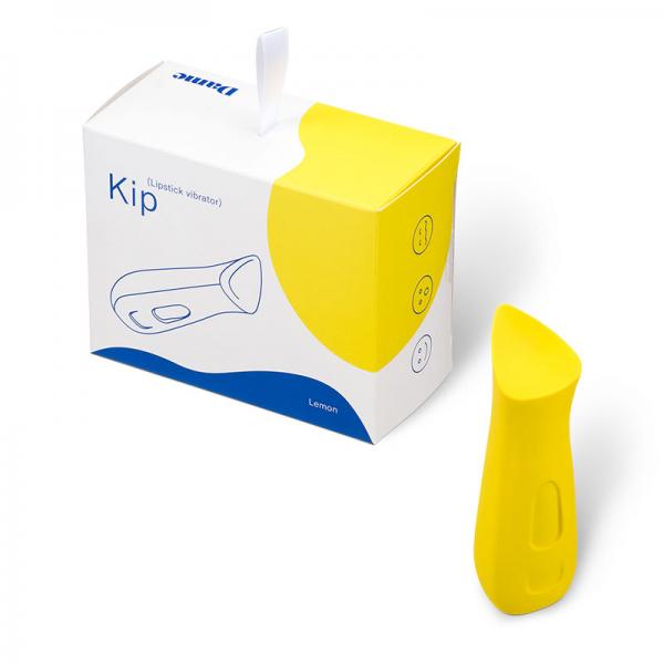 Kip Clitoris Lemon Yellow Lipstick Vibrator