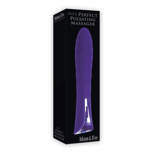 A&e Eve's Perfect Pulsating Massager Purple