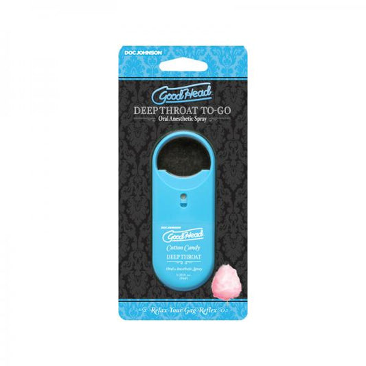 Goodhead - Deep Throat Spray To-go - Cotton Candy - 0.30 Fl. Oz.