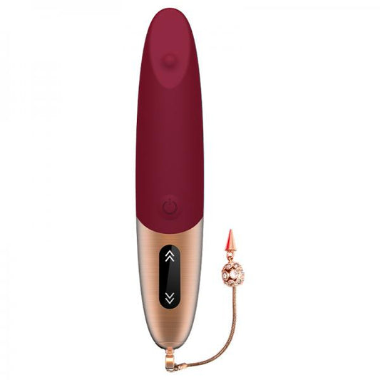 Dysis Touch Panel Lipstick Bullet Vibrator Wine Red
