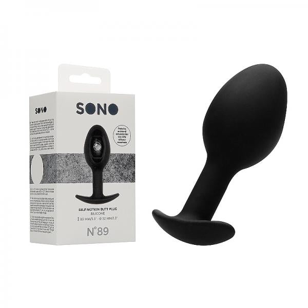 Sono No. 89 - Self Penetrating Butt Plug - Black