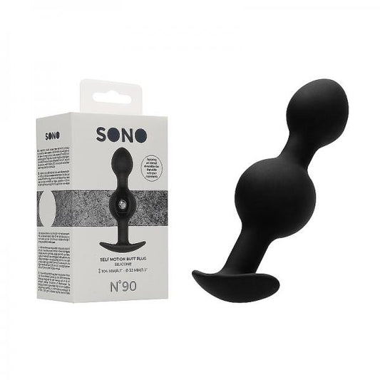 Sono No. 90 - Self-penetrating Butt Plug - Black
